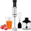 Ufesa Galaxy Max Frullatore a Immersione, Potenza 1200 W, Controllo a 24 velocità + TURBO, 4 Lame ad Alta Efficienza, Design Ergonomico e Anti-schizzi, Accessori Inclusi, Senza BPA