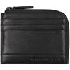 TOM TAILOR Bela, portafogli da uomo, porta carte di credito, in pelle RFID, misura piccola, nera