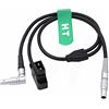 HangTon Cavo di alimentazione per arresto di marcia per motore ARRI Cforce RF Cmotion cPRO Motore a RED Komodo V-RAPTOR EXT CAM 7 pin a D-tap ad angolo retto 9 pin 24