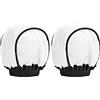 HOTMNTY Diffusore Universale In Tessuto Per Flash Compatto,Universale Morbido Mini Bounce Softbox Flash Diffusore Cap,Diffusore Flessibile Flash,Diffusore Universale,2 Pezzi