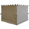 QUICK STAR Quick-Star 4 pareti Laterali per Gazebo Nizza 3 x 3 m Parete Laterale Sabbia