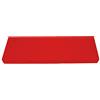 SuperKissen24. Materasso Cuscino per Bancale Divano Pallet Schienale 120x40 cm Seduta Impermeabile e Comodo per Divanetti da Esterno - Rosso