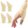 PBAHAUP supporto per pollice e polso, 2 paia Guanto Supporto per Polso Silicone Protettivo Alleviare Il Dolore Per Mano Artrite Tunnel Carpale Tenosinovite Compressione Distorsione