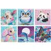 Kssvzz 6 Pezzi Diamond Painting Kit Completo, 5D Pittura Diamante per Bambini e Adulti Principianti, Diamantini Crystal Art, DIY Kit Pittura Diamante