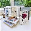 YSOOUA 8 Pezzi Libri Decorativi per l'Arredamento Della Casa Libri Finti Pieghevoli per la Decorazione Domestica Libreria Tavolino da caffè Scaffali (C)