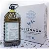 OLIZNAGA Olio extra vergine di oliva 5 litri. Varietà Hojiblanca, picual e arbequina. Olio Extravergine di Oliva formato bottiglia da 5 litri. Olio Extravergine Gourmet. Ideale per uso personale o come regalo.