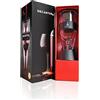 VinoCare Because Wine Matters VINOCARE ® Aeratore Vino, Decanter con Supporto antigoccia, Offerta Sommelier con 1x Taglia Stagnola e 1x Tasca portaoggetti