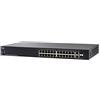 Cisco Small Business SG250-26P - Switch - smart - 24 x 10/100/1000 (PoE+) + 2 x combo Gigabit SFP - rack-m