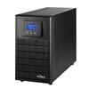 NJOY Aten Pro 3000VA Gruppo di Continuità 2700 Watt, Doppia Conversione OnLine, Onda Sinusoidale Pura, Display LCD, USB, RS232, 4 Uscite Schuko, Software per Gestione UPS, 6 Batterie