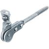 Alberts 864217 Fermacristalli Testa Pastore, Argento
