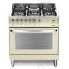 Lofra Cucina PBIG86MFT/C Avorio Rainbow 80x60 5 Fuochi - Garanzia Italia