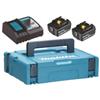 Makita Kit energy Makita 198116-4 2 batterie 18 v. 6 ah caricabatterie e valigetta - 198116-4