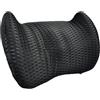 DTYGUIXE Cuscino di Supporto Lombare Cuscino Posteriore con Cinghia Regolabile Cuscino Lombare in Memory Foam Cuscino di Sostegno Lombare per Sedia da Ufficio, Seduta Auto (Nero)