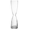 LEONARDO HOME Diabolo 045264 - Vaso Solifleurvaso, in vetro, decorazione fatta a mano, per fiori singoli, opera d'arte armoniosa, altezza 26,2 cm, trasparente