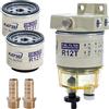 KATSU Tools Filtro Diesel Separatore Acqua Assieme R12T con 2 Filtri Extra per Motori Diesel, Barche Marine, Camion, Trattori, Generatori Elettrici 482731X