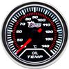 ETOPARS Auto Temperatura Manometro 2 Pollici 52mm Temperatura Dell'olio | Universale Olio Misuratore Puntatore Indicatore Calibro Bianco Luce Strumenti Fumo