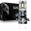 DZG H7 LED Lampadine Fari 6000K Bianco 12V Abbagliante Basso fascio Auto fendinebbia Moto Luce Anteriore, 1 Pezzo
