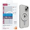 ZAGG Gear 4 Crystal Palace Snap D30 Custodia protettiva compatibile con iPhone 14, sottile, leggera, antiurto, MagSafe, ricarica wireless, (trasparente)