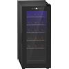 HOMCOM Cantinetta Vino Frigo per 18 Bottiglie Display Digitale e Luce LED