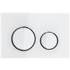GEBERIT - SIGMA21 PLACCA DI COMANDO 2 TASTI BIANCO / CROMO / BIANCO 115.884.SI.1