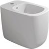FLAMINIA - MONO' BIDET A PAVIMENTO BTW MONOFORO IN CERAMICA BIANCO MN217
