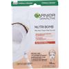 Garnier Maschera Viso in Tessuto Nutriente Illuminante NutriBomb con Latte di Cocco e Acido Ialuronico 28 g viso