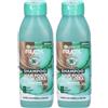 L'oreal Italia SpA Div. CPD Garnier Shampoo Idratante Fructis Hair Food, idratante all'aloe per capelli disidratati, 350 ml Set da 2 2x350
