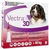 Vectra 3d Soluzione Spot-on Per Cani +40 Kg 3 Pipette 8 Ml Tappo Rosso