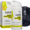 WELLBEAUTY Burro Struccante 100ml, Detergente Viso e Occhi, Airless, Panno Struccante, Anti-Pollution, Cleansing Balm, Doppia Detersione, Makeup Remover, Olio Di Cocco, Pelli Sensibili (singolo)