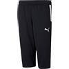 Puma 4063699464078 teamLIGA Training 34 Pants Jr Pantaloni Unisex Bambini, 140, Puma Black/Puma White