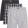 Calvin Klein Boxer Wvn 3pk 0000u1732a, Boxer Uomo, Multicolore (Tide/Morgan Plaid/Montague Stripe), M