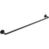 Lineabeta Porta asciugamani Sbecà in ottone nero L.85,5 cm
