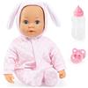 Bayer Design 93822AA Bambolotti, Educativa, Interattiva, Anna, Bambola parlante 24 Suoni, 38cm, con Accessori