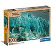 Clementoni- National Geographic Geographic-1000 Puzzle Adulti, Made in Italy, Colore 1000 Pezzi-Hubbard Glacier, 39731