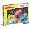 Clementoni - 24244 - Supercolor Puzzle - Firebuds - 24 Pezzi - Puzzle Bambini 3 Anni, Puzzle Cartoni Animati - Made In Italy