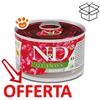 Farmina Dog N&D Quinoa Adult Mini Neutered - Lattina da 140 Gr - CONFEZIONE RISPARMIO