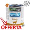 Farmina Dog Vet Life Diabetic - Lattina Da 300 Gr - CONFEZIONE RISPARMIO