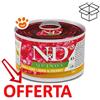 Farmina Dog N&D Quinoa Skin & Coat Adult Mini Quaglia e Cocco - Lattina da 140 Gr - CONFEZIONE RISPARMIO
