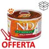 Farmina Dog N&D Pumpkin Adult Mini Quaglia e Zucca - Lattina da 140 Gr - CONFEZIONE RISPARMIO
