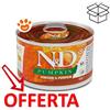 Farmina Dog N&D Pumpkin Adult Mini Cervo e Zucca - Lattina da 140 Gr - CONFEZIONE RISPARMIO