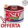 Farmina Dog N&D Quinoa Adult Mini Digestion - Lattina da 140 Gr - CONFEZIONE RISPARMIO