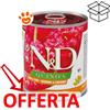 Farmina Dog N&D Quinoa Skin & Coat Adult Aringa e Cocco - Lattina Da 285 Gr - CONFEZIONE RISPARMIO