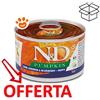 Farmina Dog N&D Pumpkin Puppy Mini Agnello, Zucca e Mirtillo - Lattina da 140 Gr - CONFEZIONE RISPARMIO