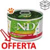 Farmina Dog N&D Prime Puppy Mini Pollo e Melograno - Lattina da 140 Gr - CONFEZIONE RISPARMIO
