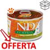Farmina Dog N&D Pumpkin Adult Mini Anatra e Zucca - Lattina da 140 Gr - CONFEZIONE RISPARMIO