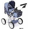 CHIC BAYER CHIC 560 51 CARROZZINA COMBI LENI BLU CON STELLE