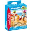 PLAYMOBIL 71581 CAMBINI CON CASTELLO DI SABBIA