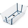 STOKKE 535902 VASCHETTA FLEXI BATH X-LARGE TRASPARENT BLUE