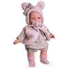 ANTONIO JUAN AJ11320 BAMBOLA CON GILET CAPPICCIO CON ORECCHIE CM.27