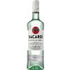 Generico BACARDÍ Carta Blanca White Rum, Vol. 37,5%, 100 cl / 1 L, iconico rum bianco dei Caraibi, ideale per i cocktail